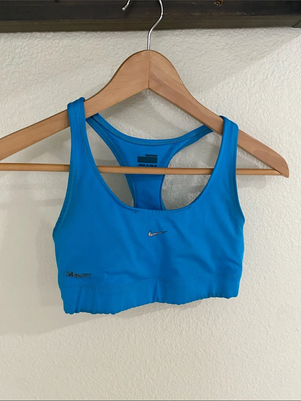 Nike Bright Blue Racerback Sports Bra